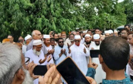 বদরগঞ্জে পৌরশহরে মরা তিস্তা নদীর ব্রিজের  উদ্বোধন