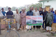 পরিচ্ছন্ন ও বাসযোগ্য পরিবেশ গড়তে আদমদীঘি ইউনিয়নে পরিচ্ছন্নতা অভিযান