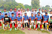 দিনাজপুরে ৭ নং ওয়ার্ড কাউন্সিলর কাপ ফুটবল টুর্নামেন্টের  দ্বিতীয় কোয়ার্টার ফাইনাল  খেলার উদ্বোধন