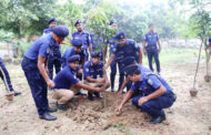 হাকিমপুর থানা পরিদর্শন করলেন দিনাজপুরের পুলিশ সুপার