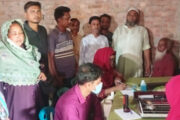 পাঁচবিবিতে বিনামূল্যে চক্ষু শিবির অনুষ্ঠিত