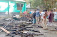 ধুনটে অগ্নিকাণ্ডে সর্বস্বান্ত বাদ্যকর পরিবার