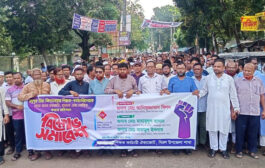 বিরলে শিক্ষকের উপর হামলাকারীদের গ্রেফতার ও বিচারের দাবিতে বিক্ষোভ অনুষ্ঠিত