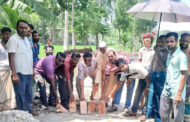 সান্তাহার ইউপির দড়িয়াপুর গ্রামে ৩ লাখ টাকা ব্যয়ে শেষ হচ্ছে রাস্তার অসমাপ্ত কাজ