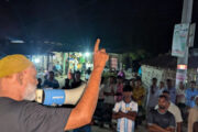 ফুলবাড়ীর খয়েরবাড়ীতে উন্মুক্ত কয়লাখনি বিরোধী বিক্ষোভ-সমাবেশ  অনুষ্ঠিত