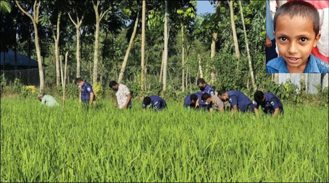 সোনাতলায় ধানক্ষেতে মিলল নিখোঁজ হওয়া শিশুর ক্ষতবিক্ষত মরদেহ
