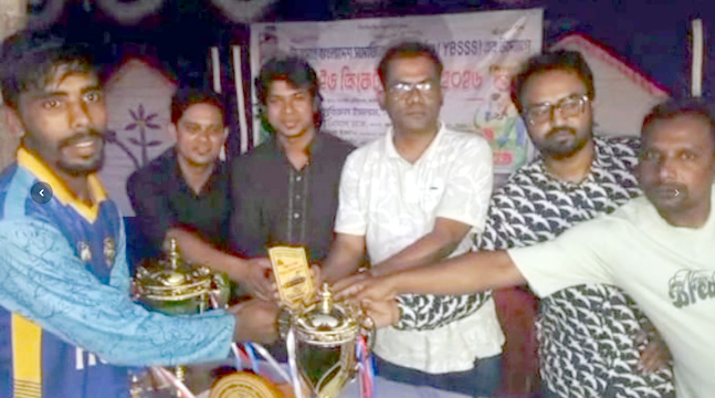 পাঁচবিবিতে ক্রিকেট টুর্নামেন্টের সমাপনী অনুষ্ঠিত