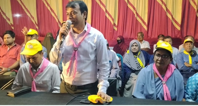পঞ্চগড়ে ক্যাম্প ফায়ারের মধ্য দিয়ে শেষ হলো ৫ম উপজেলা স্কাউট সমাবেশ