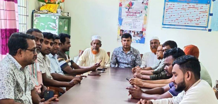গোবিন্দগঞ্জের বিশুবাড়ী  দ্বিমুখী দাখিল মাদ্রাসার নবগঠিত গভর্নিং বডির পরিচিতি সভা অনুষ্ঠিত  