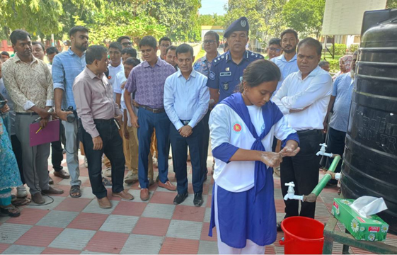 দিনাজপুরে বিভিন্ন কর্মসূচির মধ্য দিয়ে বিশ্ব হাত ধোয়া দিবস পালিত